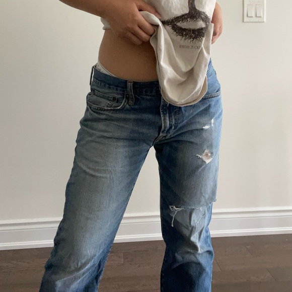 American Eagle Dad jeans (ripped) - Picture 2 of 3